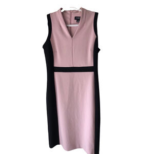 Liz Claiborne Dress Women's Size 8 Pink Black